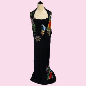 CHRISTIAN AUDIGIER LONG DRESS WITH SHOULDER SHRUG!!!!